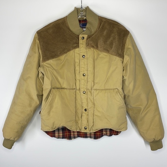 Vintage Polo Ralph Lauren Down Lined Puffer Jacket Size Medium - Picture 1 of 11